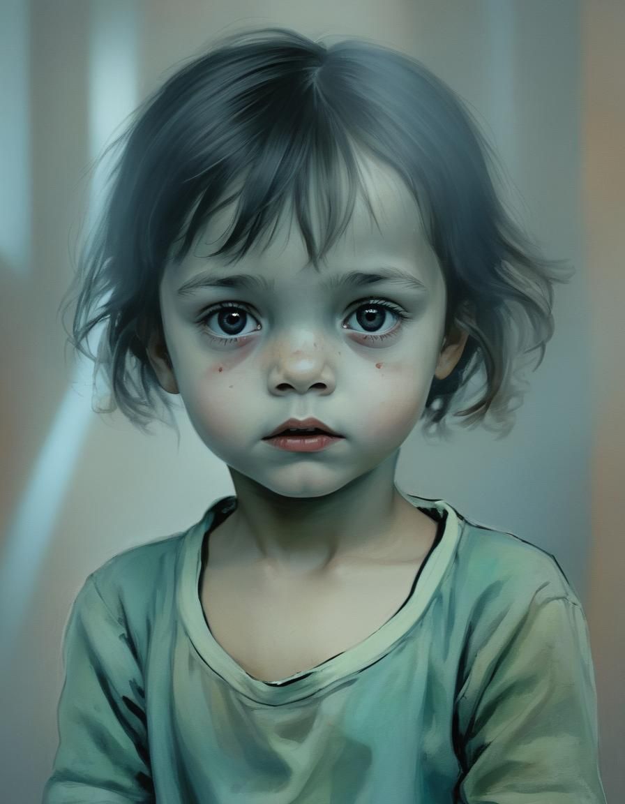 Sister with Red Hair Gives Brothers a Ride