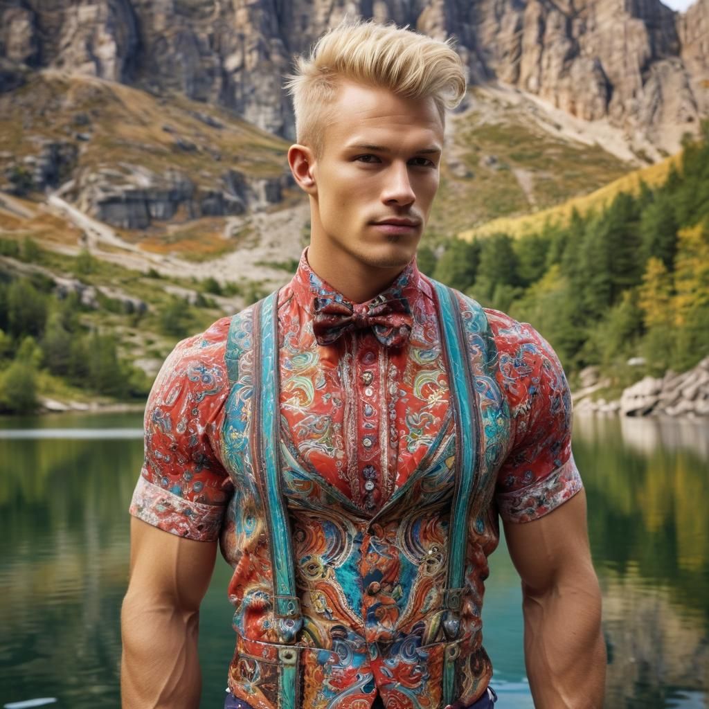 Handsome man