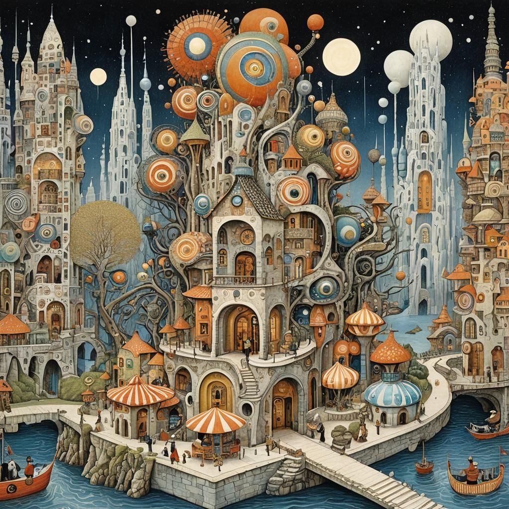 Surreal Fantasy Art Illustration