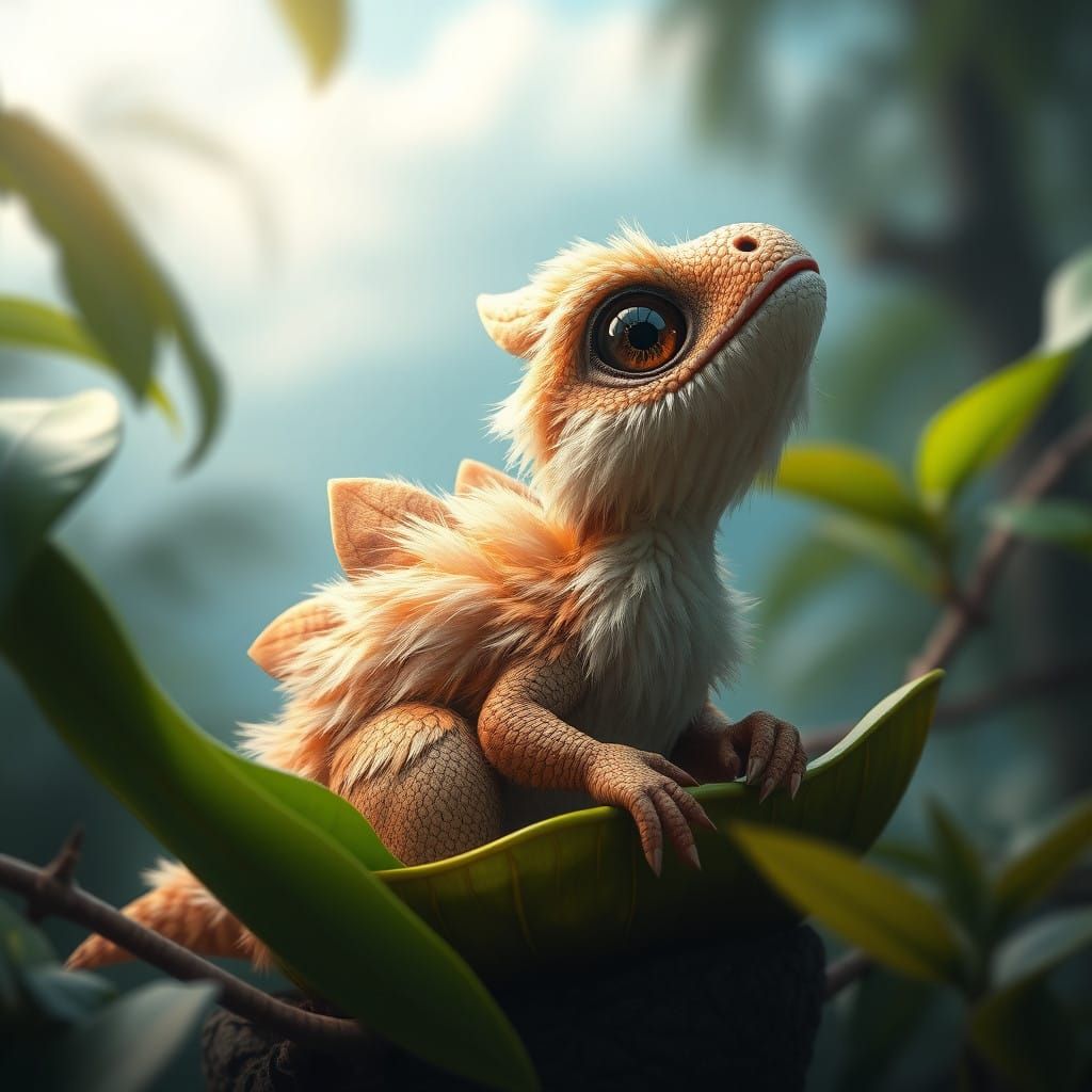 Baby Dino  by @Will-o-wisp