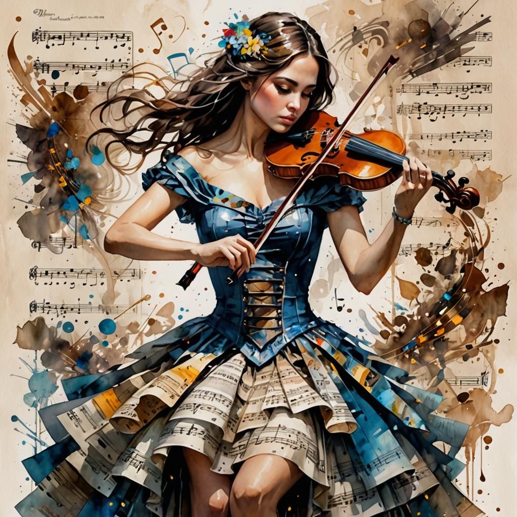 One with the Notes 🎶  by @LaSonrisa