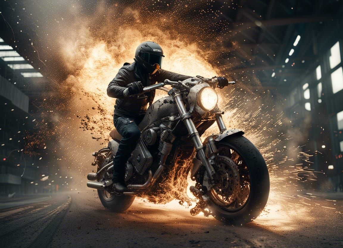 Explosion  by @Manaland