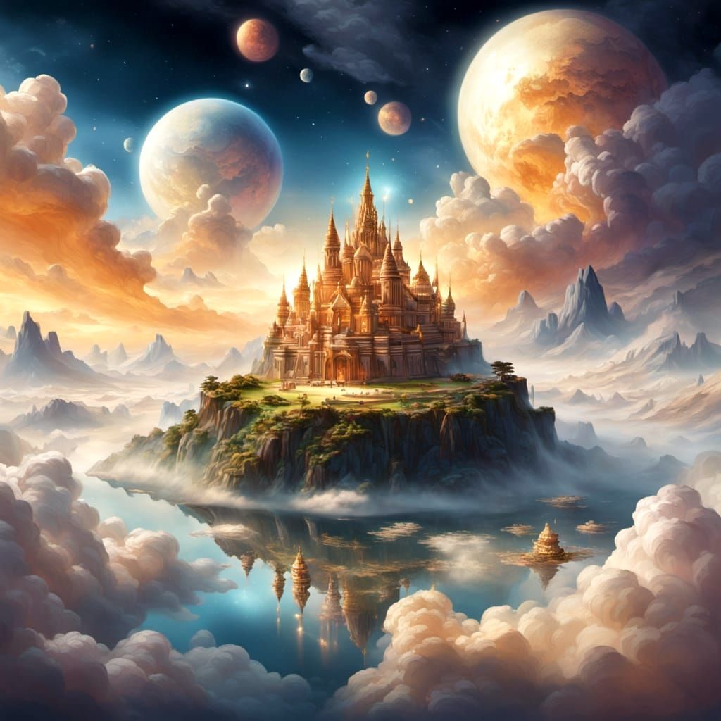 Heavenly Realm AI Art