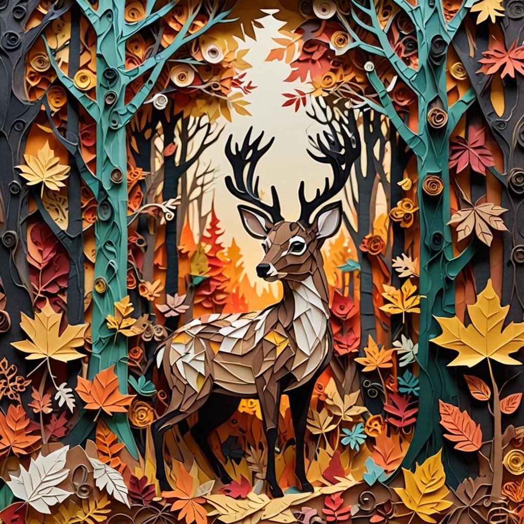 Autumn deer