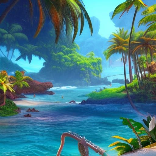 Tropical beach