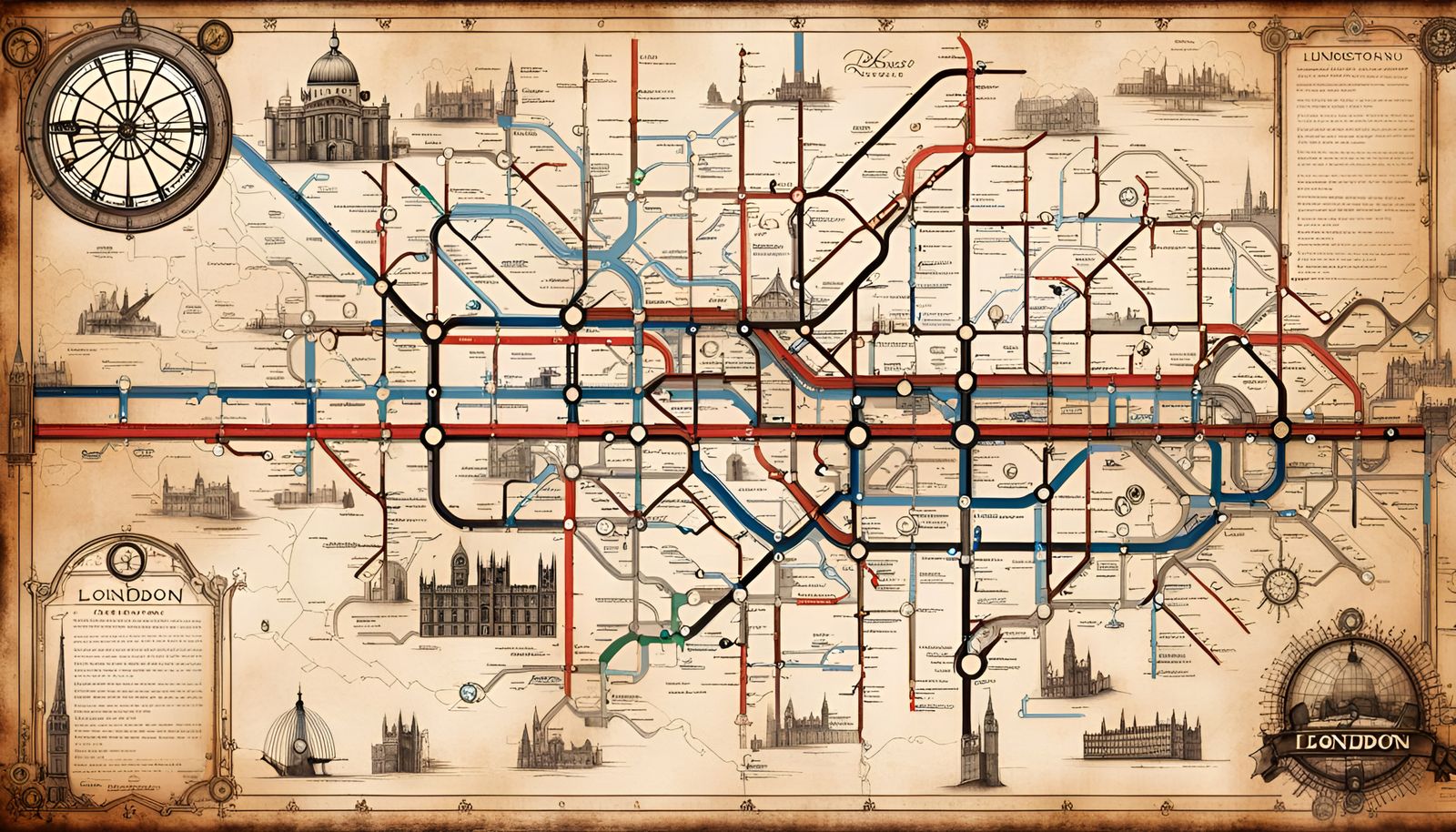 Steam Punk London Underground