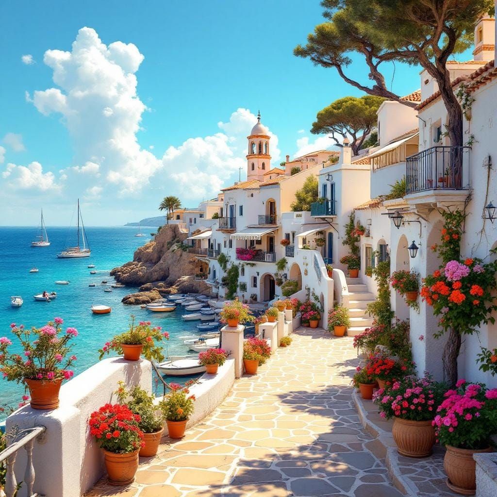 Mediterranean shore  by @Sig