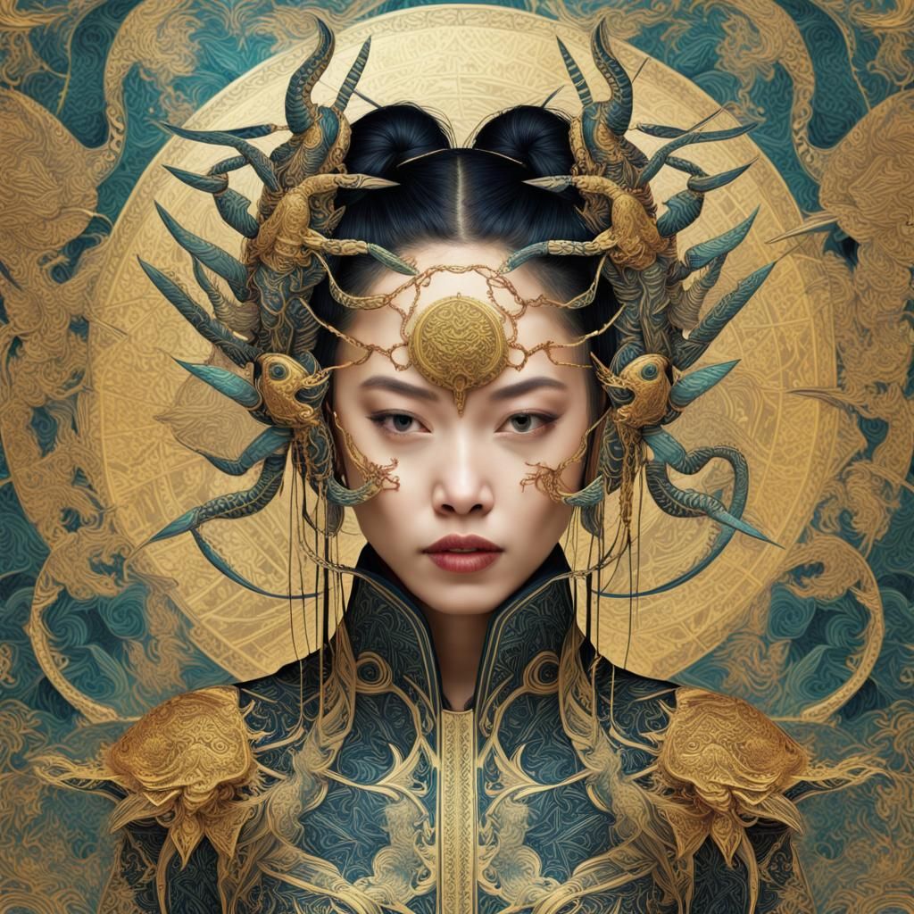Zodiac Maximalist Scorpio-ana 8