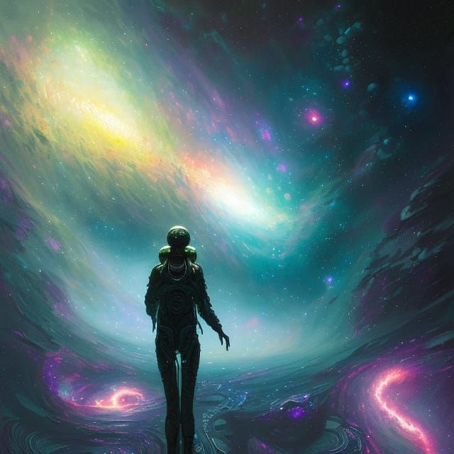 Space walker  by @Firefly94