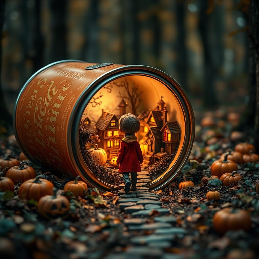 An Enchanted Halloween World  by @Justagirl