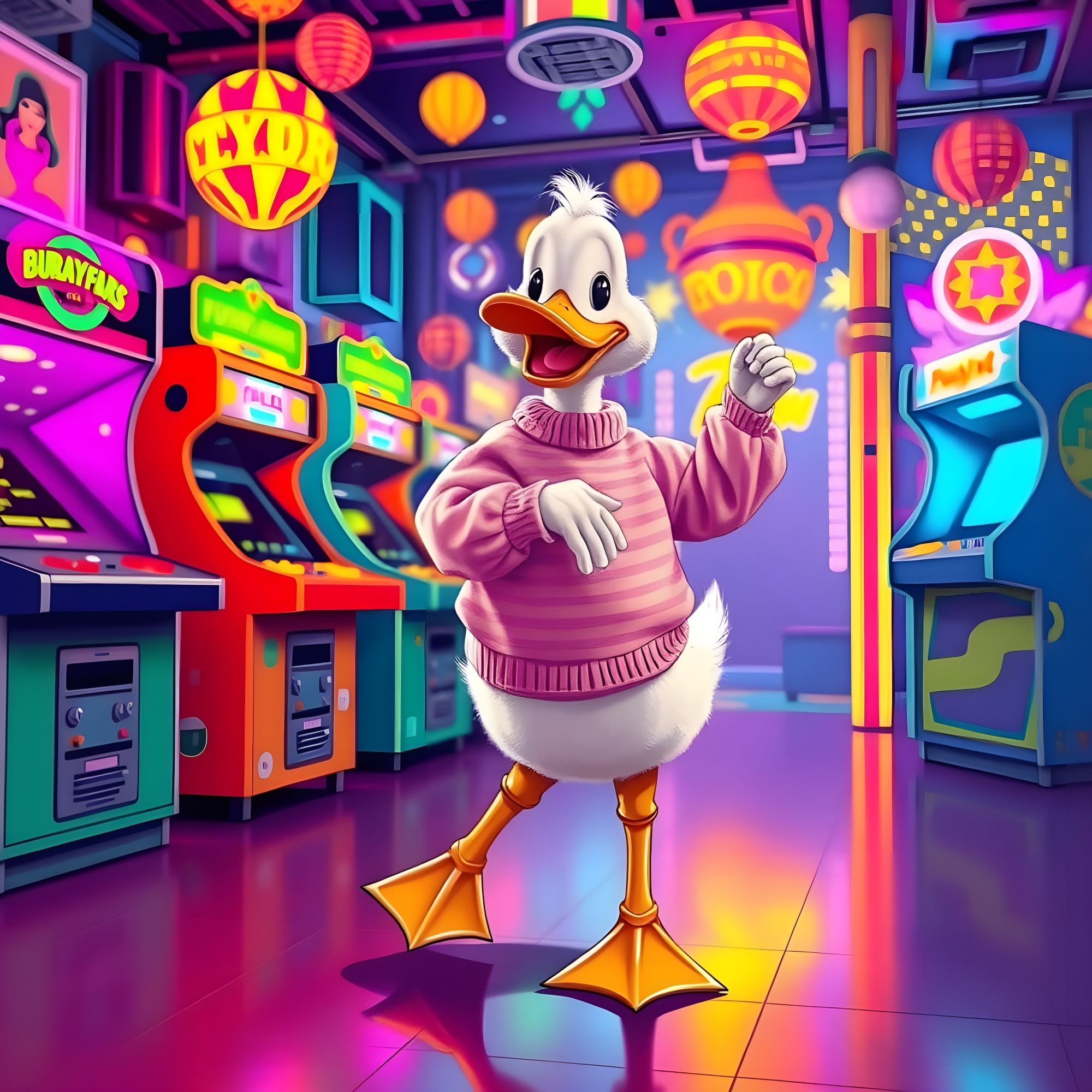 Dancing Duck sala giochi