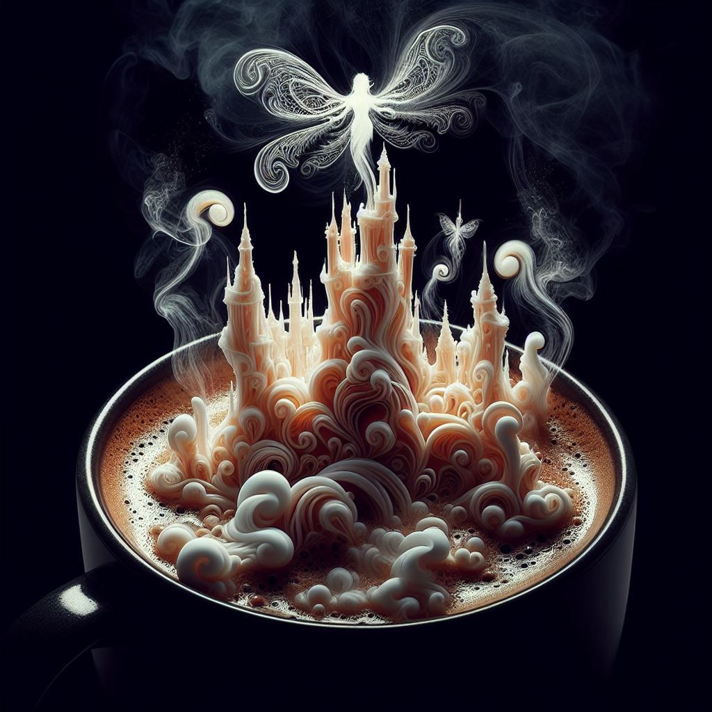 Fantasy Coffee Art