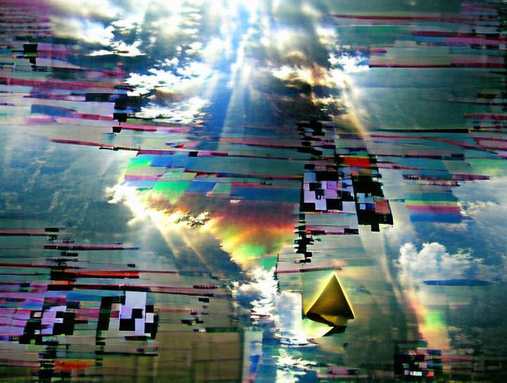 Floating in the rays of glitch-time...Eternity 2