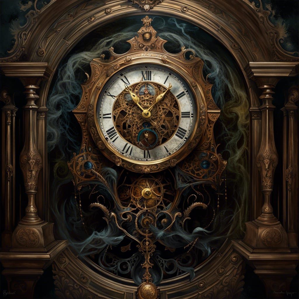 A Victorian steampunk clock maker, - AI Photo Generator - starryai