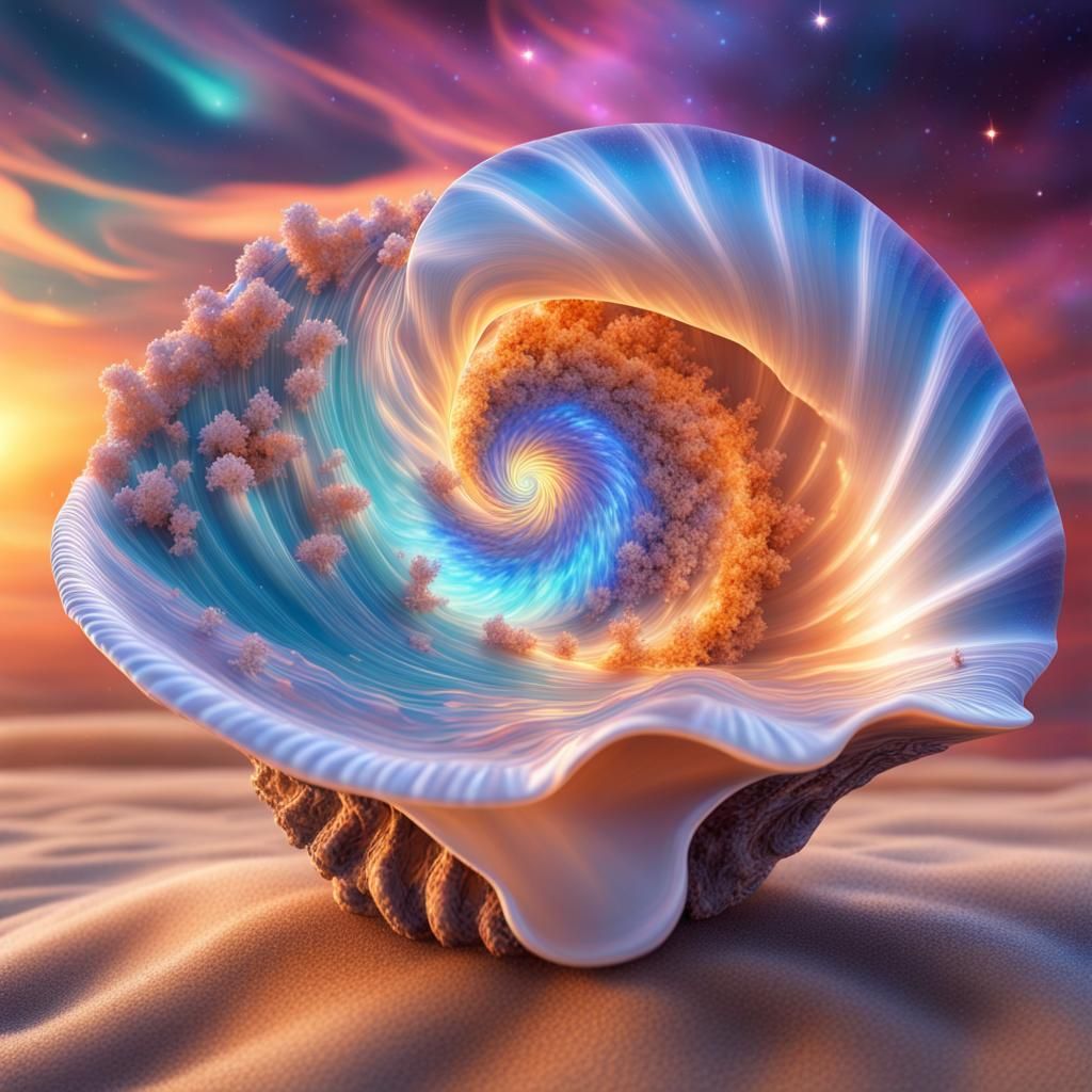 Seashell Magic  by @Snoodle
