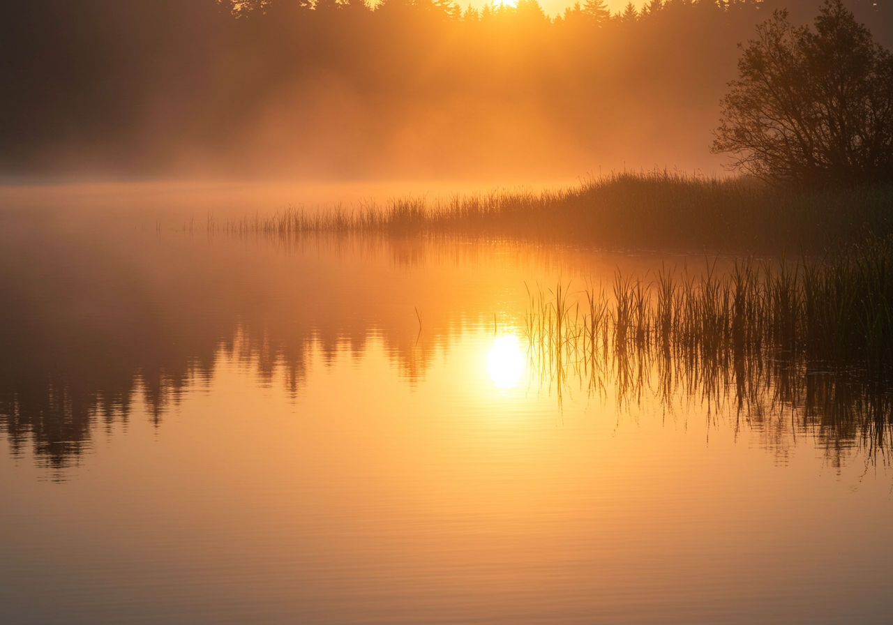 Misty Lake