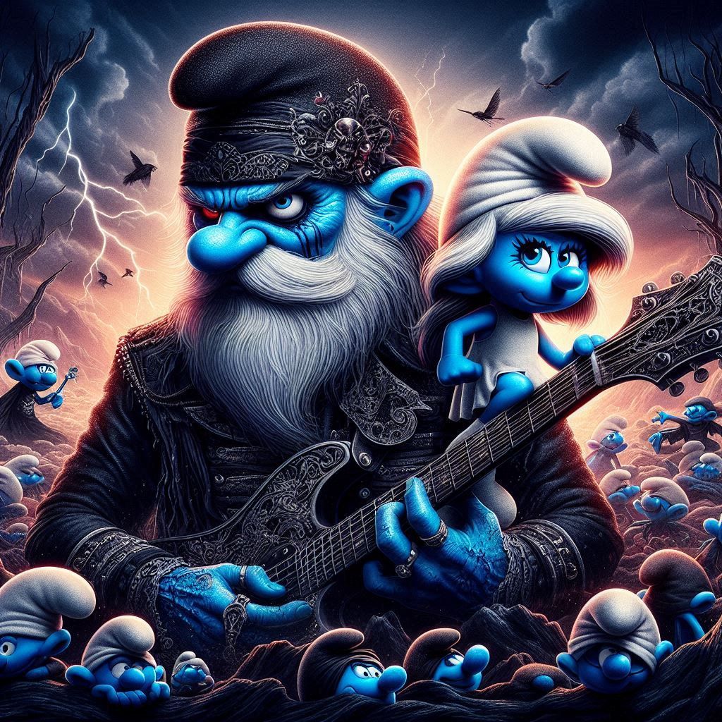 gothic smurf