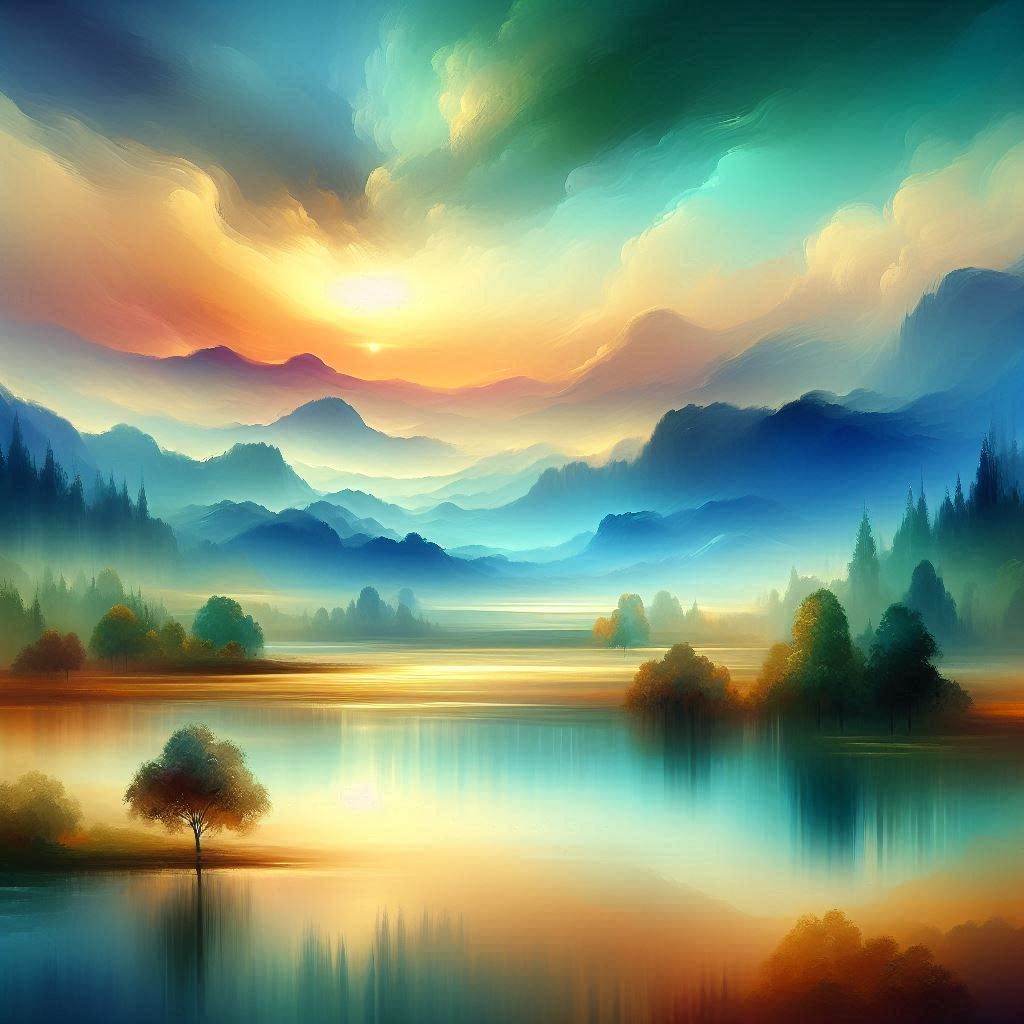 Color Field painting.