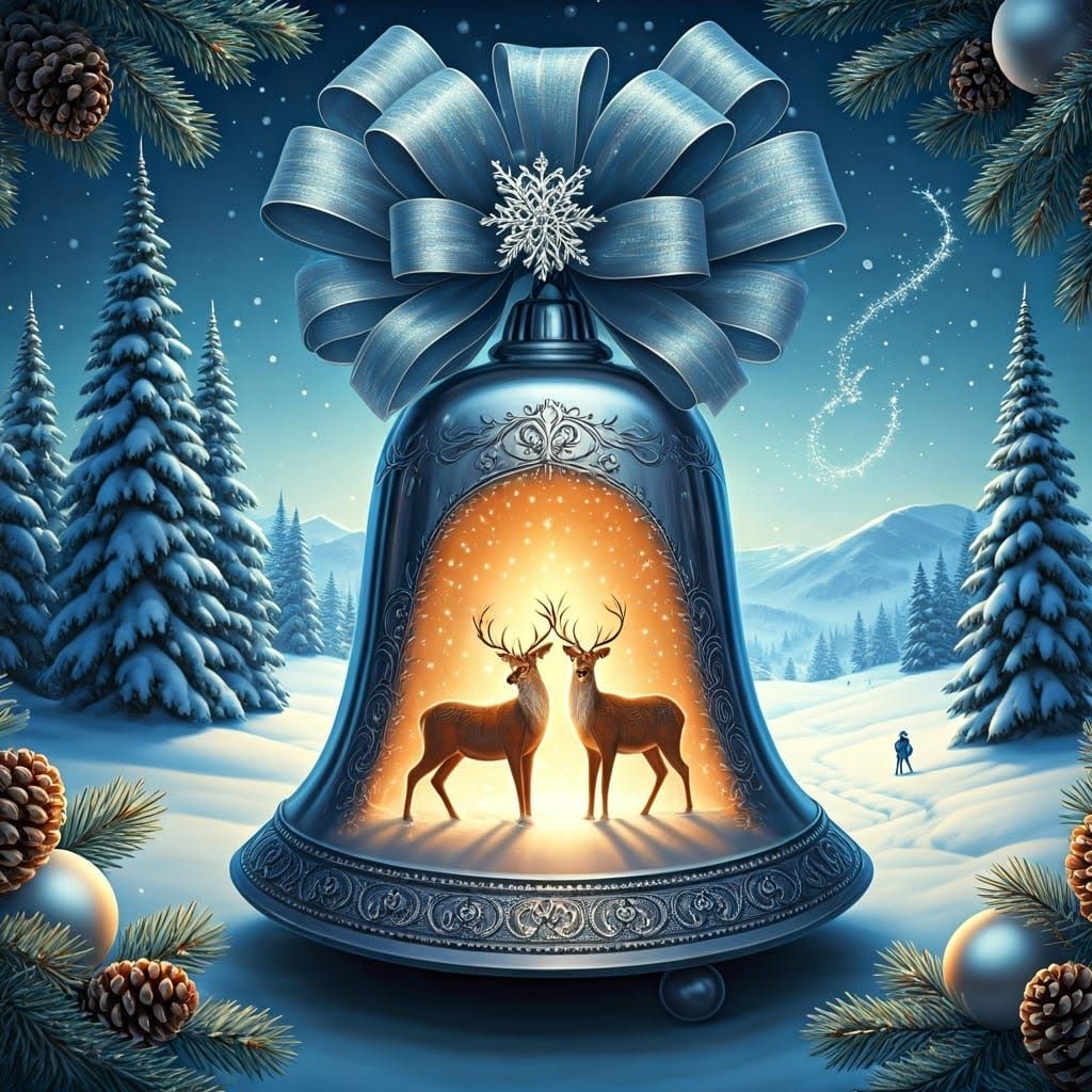 Winter Wonderland: The Magic of Christmas Bell  by @Josetta