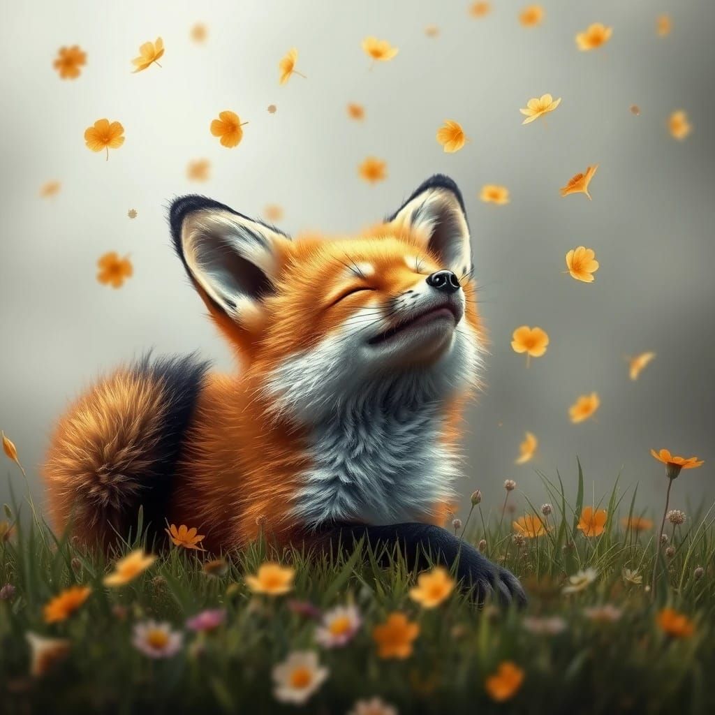 Relaxing Fox