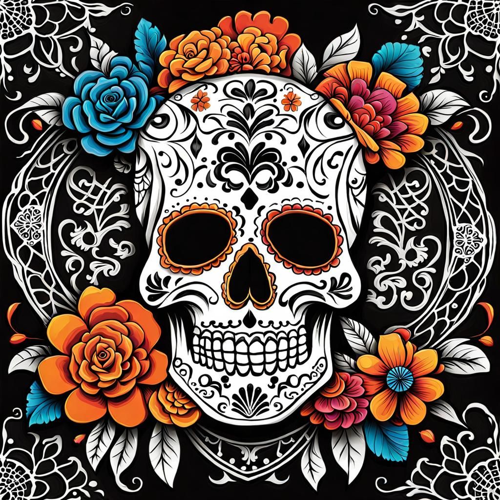 Day of the Dead-theme.