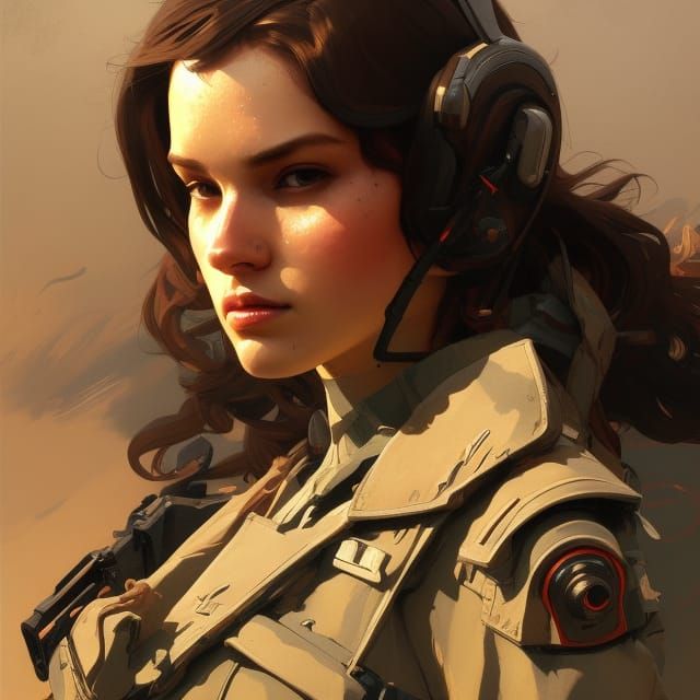 Army Women - AI Generated Artwork - NightCafe Creator