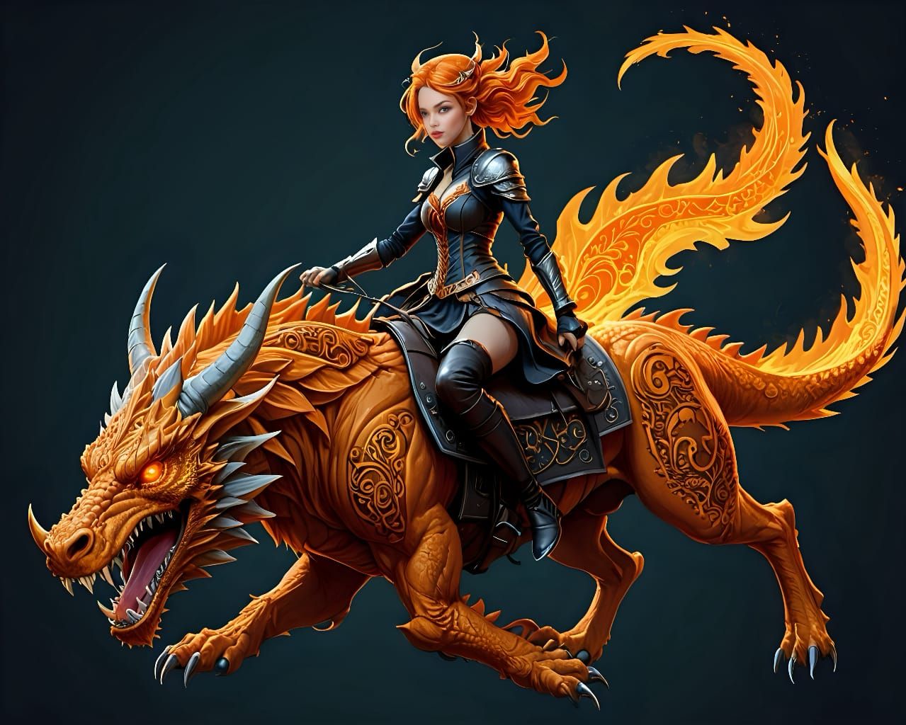 Boar Dragon Rider