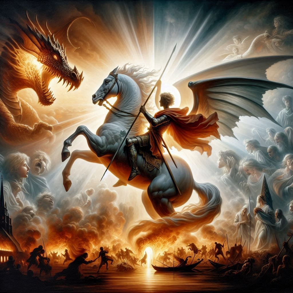 Saint George, the dragonslayer