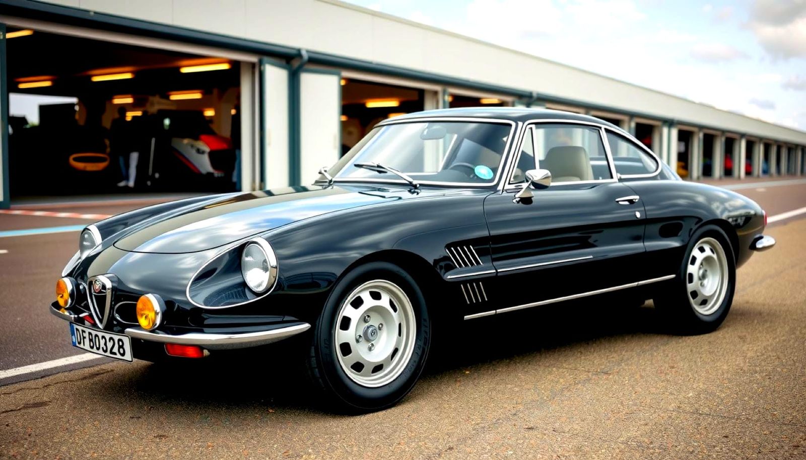 Alfa Romeo Duetto Sprint Coupe (fictional)