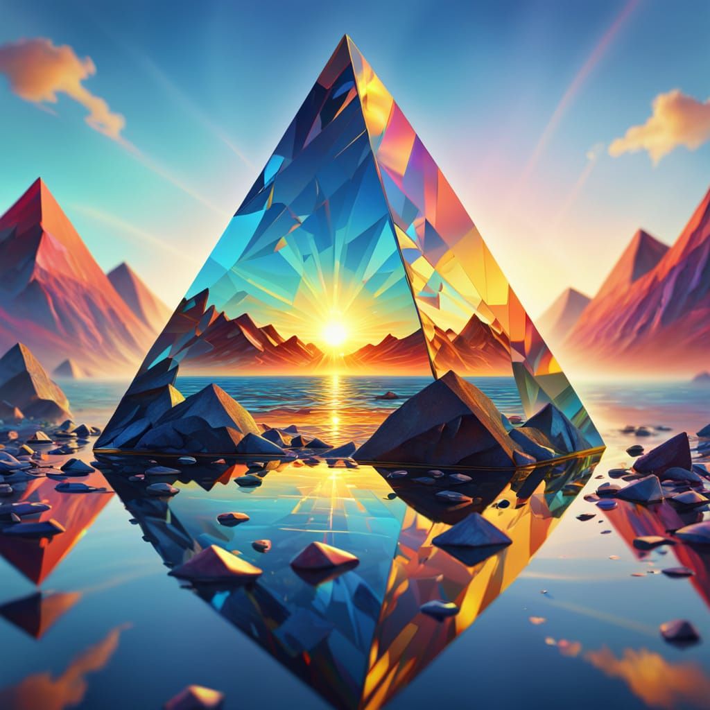  Light Through a Prism Daily Challenge #965  by @gypsy