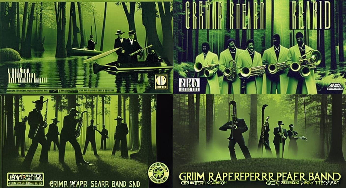 Grim reaper jazz band great scene unique composition straight out the ...