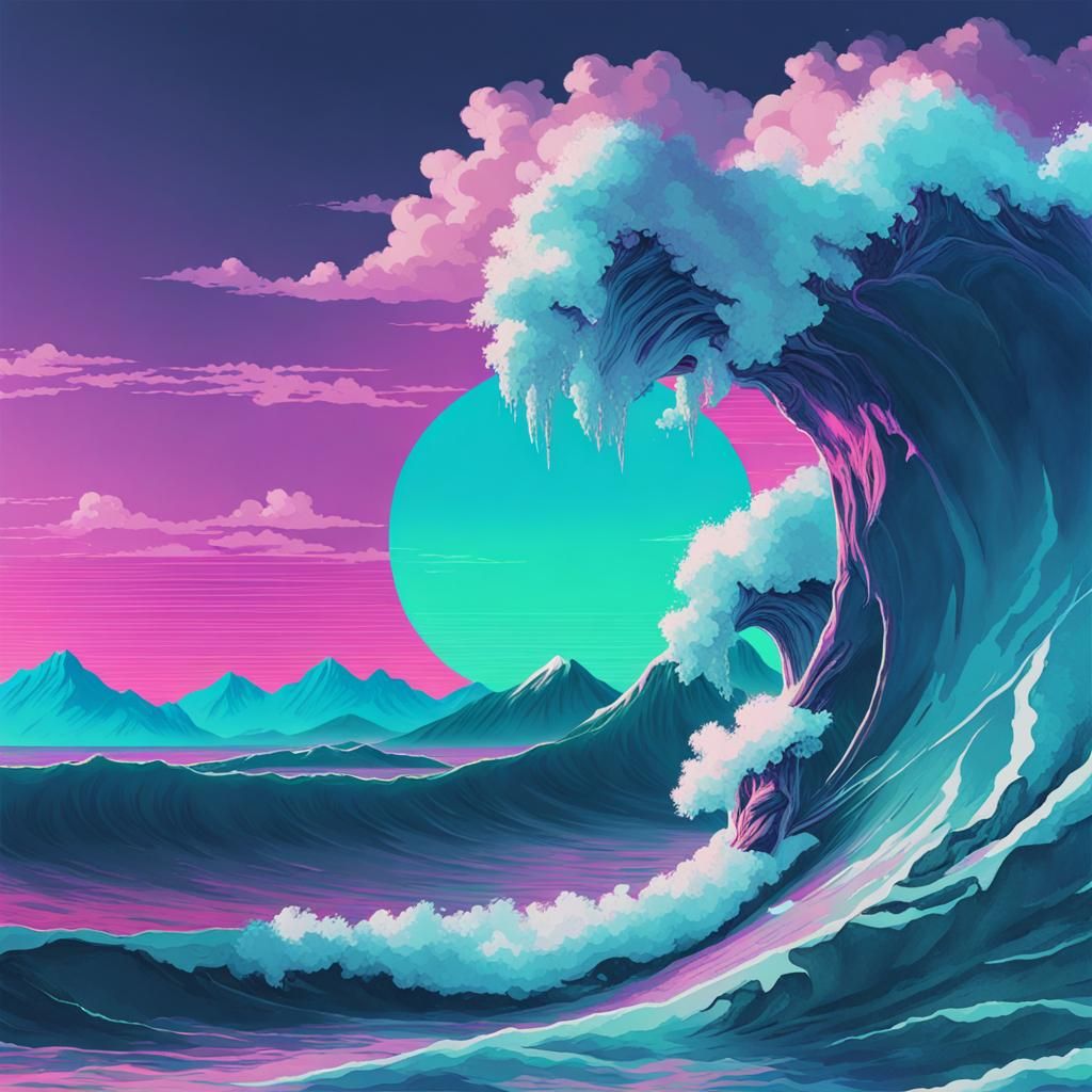 Vaporwave   by @BUBLINKO 