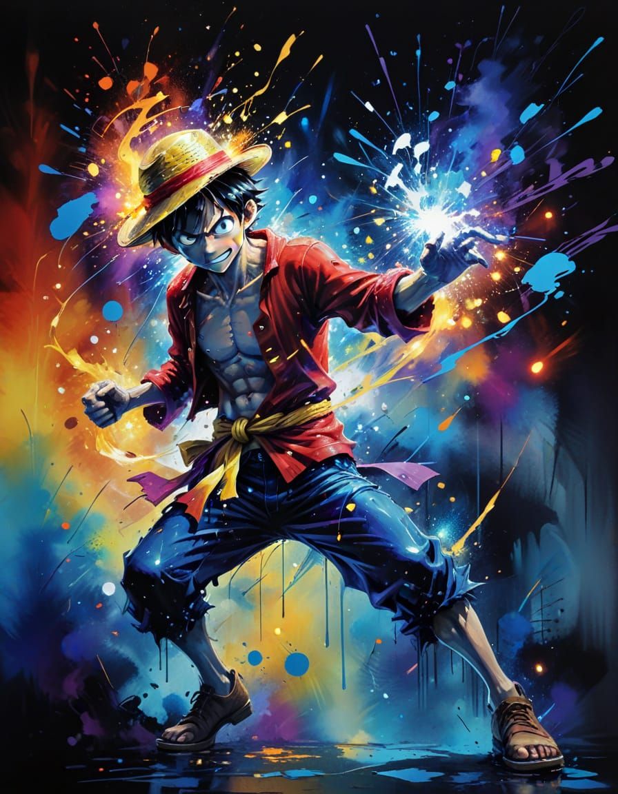 Monkey D. Luffy.  by @proofman