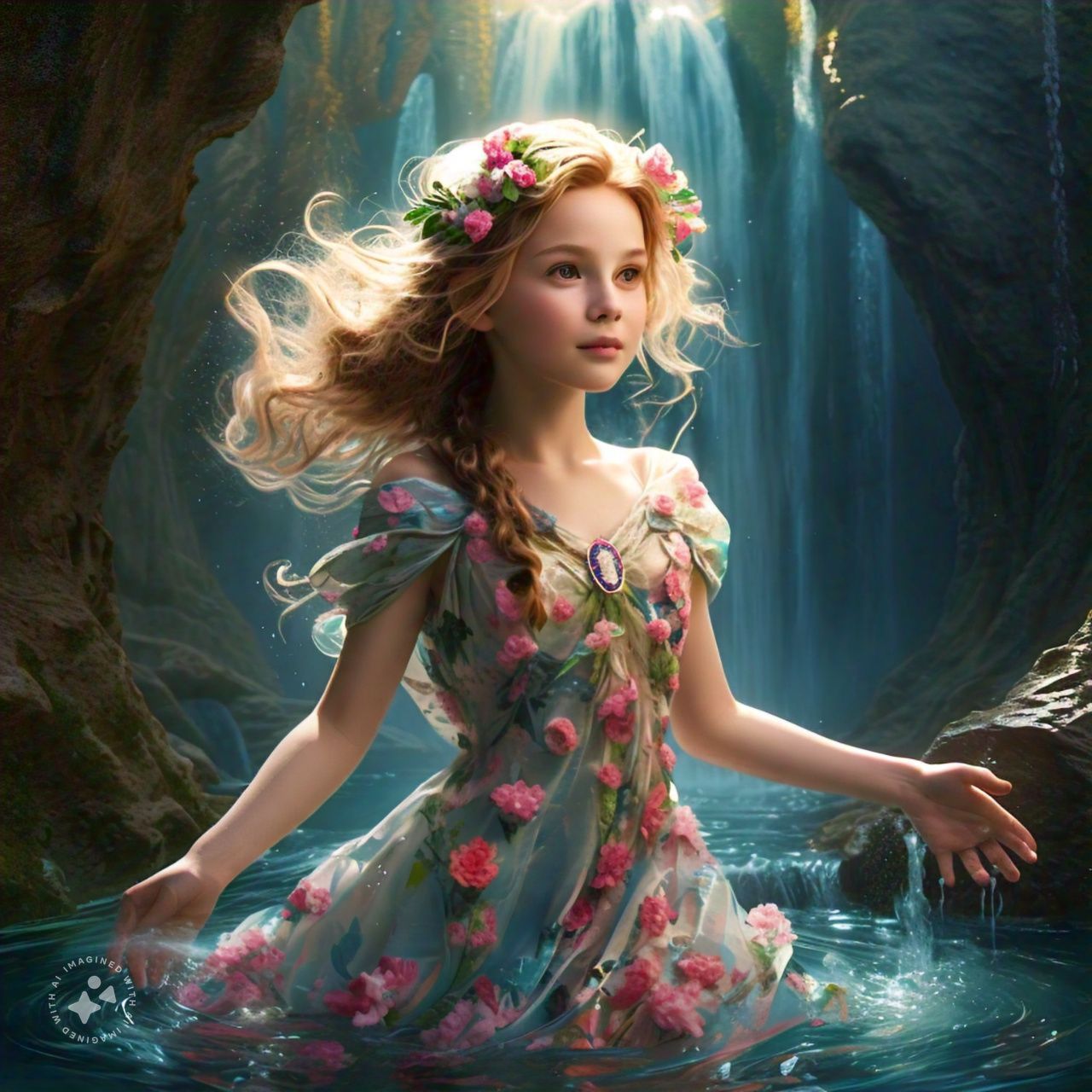 "I am princess of the sea, i shine like sun in depths of sea"