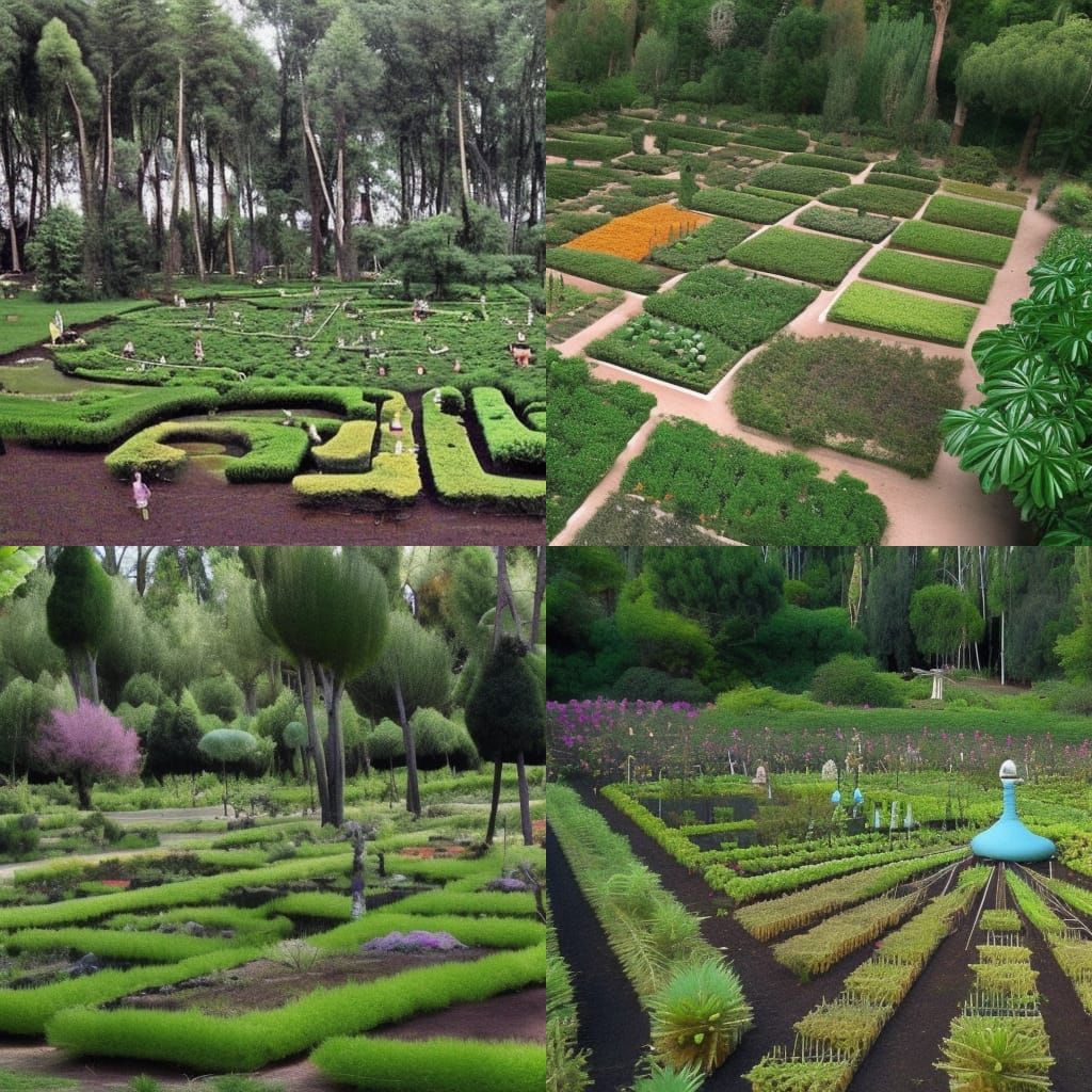 el jardin de las delicias de el Bosco, pero tambien hax extr...