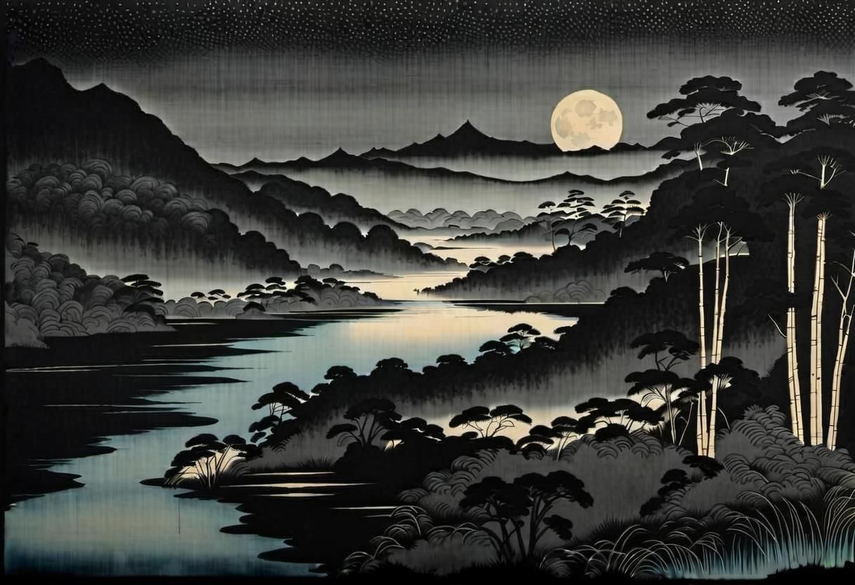 Shiobara Landscape in the Night, Coherent