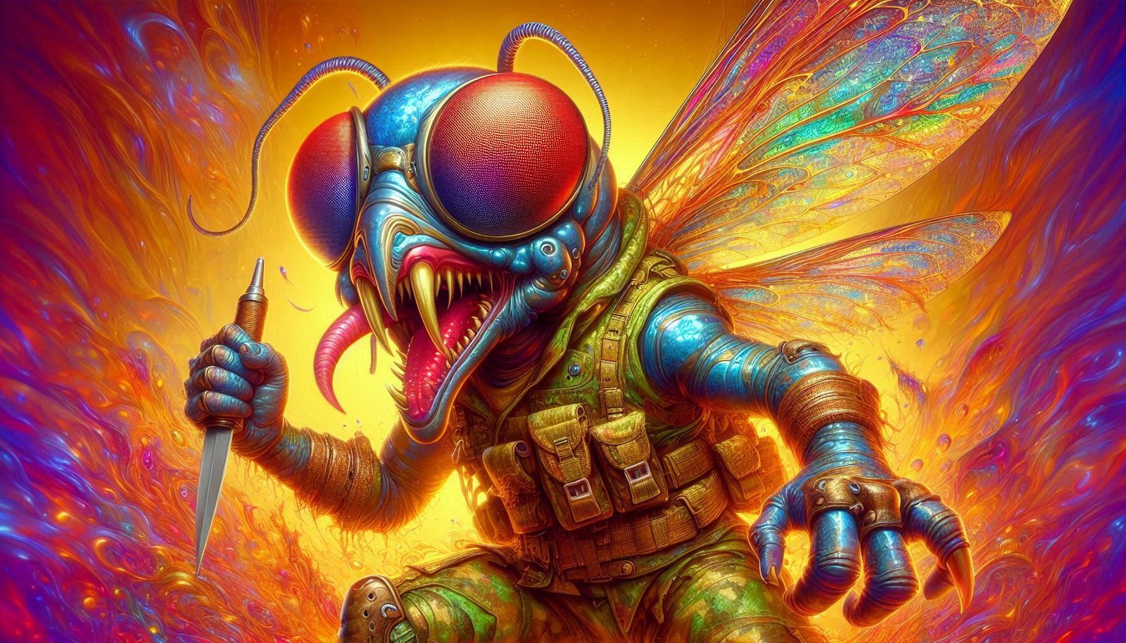 THE COMBAT FLEA IS GOING TO GET YOU!