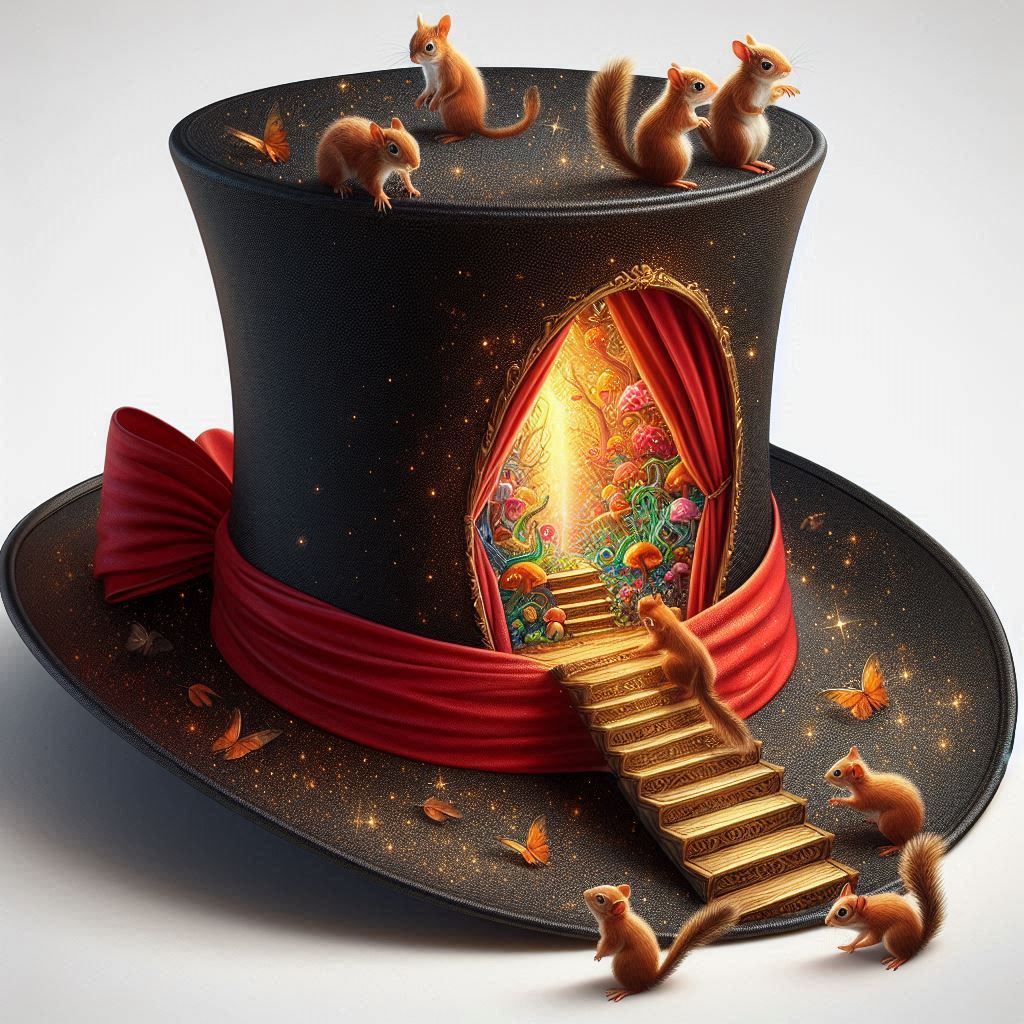 The Squirrel Adventures -  Magicial Hat and Friends!!