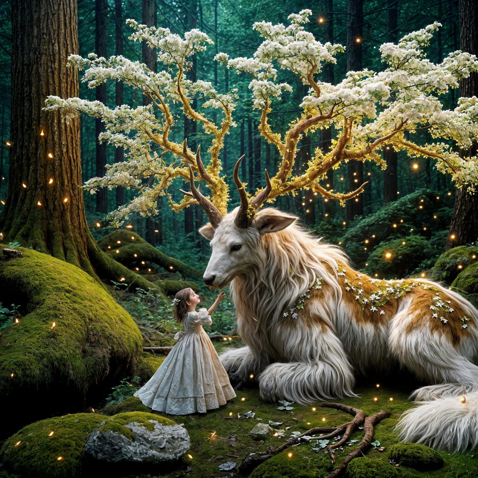 The Mythical Snawfus!  by @Geetha