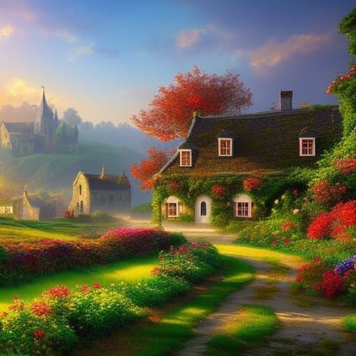 Countryside village #3