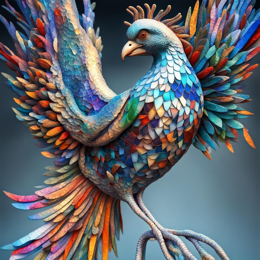 Colorful Bird - AI Generated Artwork - NightCafe Creator