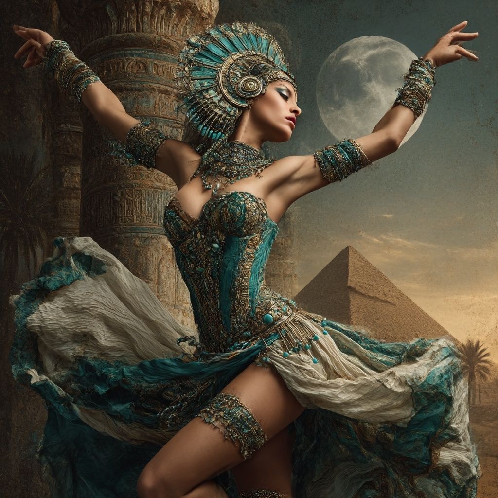 Whispers of the Nile: Dance Beneath the Eternal Sands