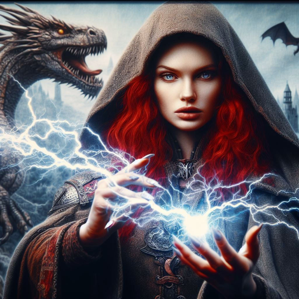 "Sorceress' Serenade: Whispers of Enchantment"