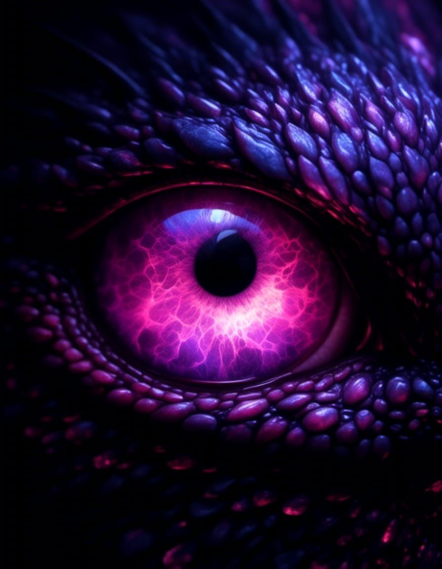 "Pink Eyed-Lizard"