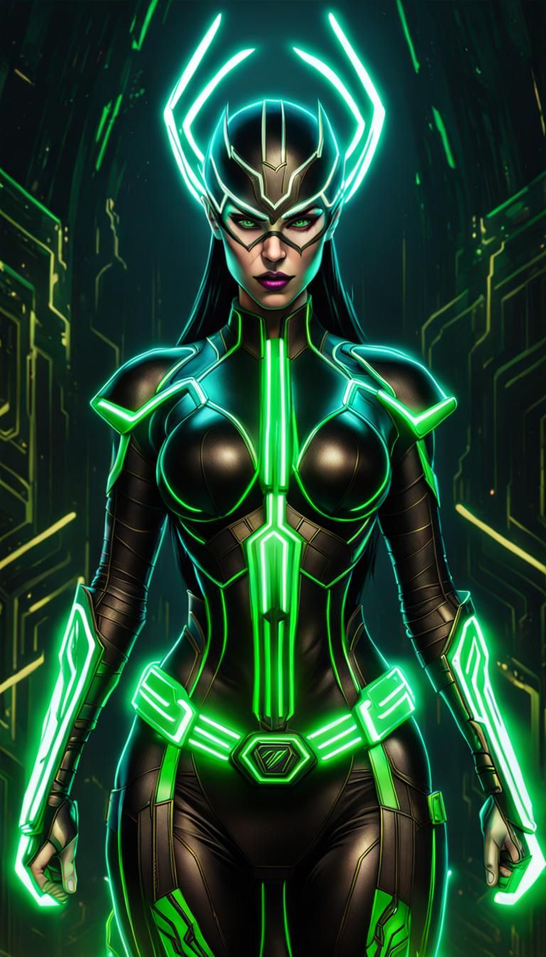 Download Hela, Marvel Villain Wallpaper | Wallpapers.com