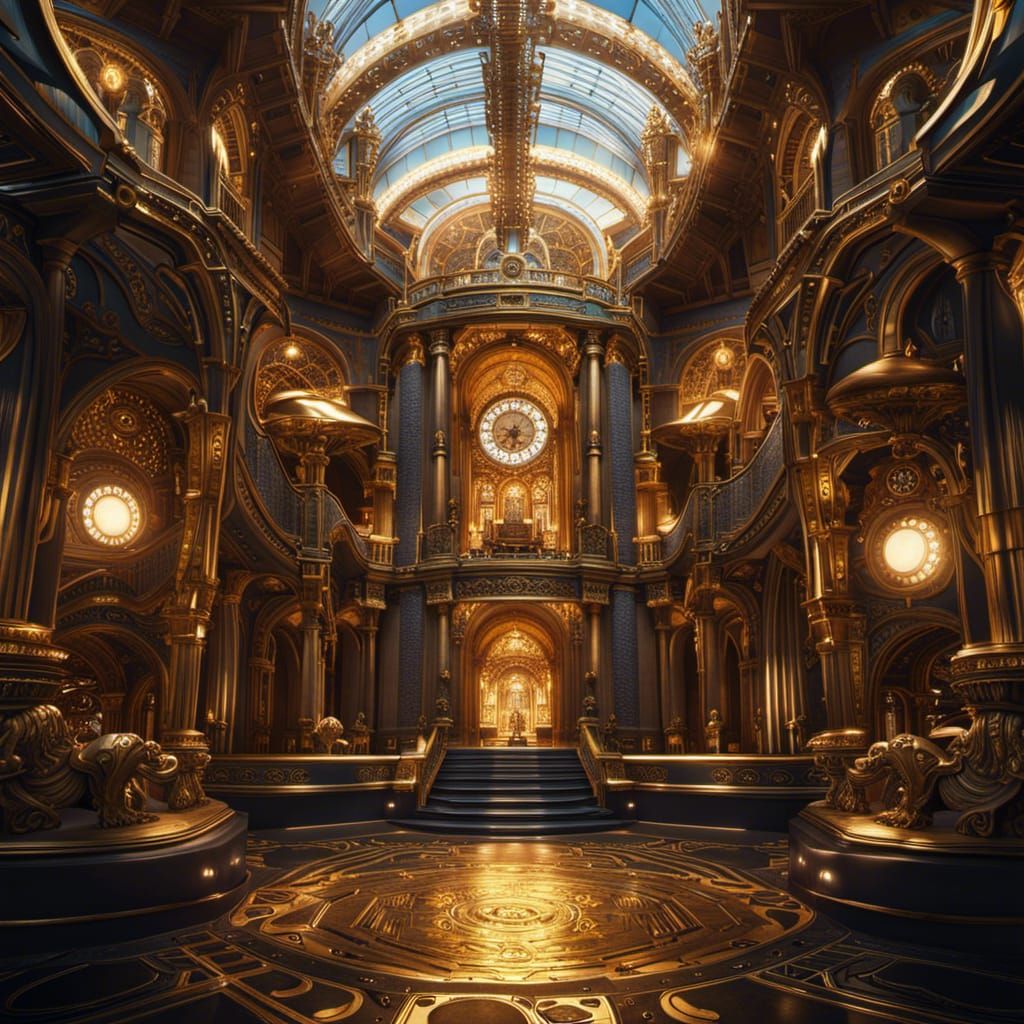 An insanely detailed factiry if the future that builds time ...