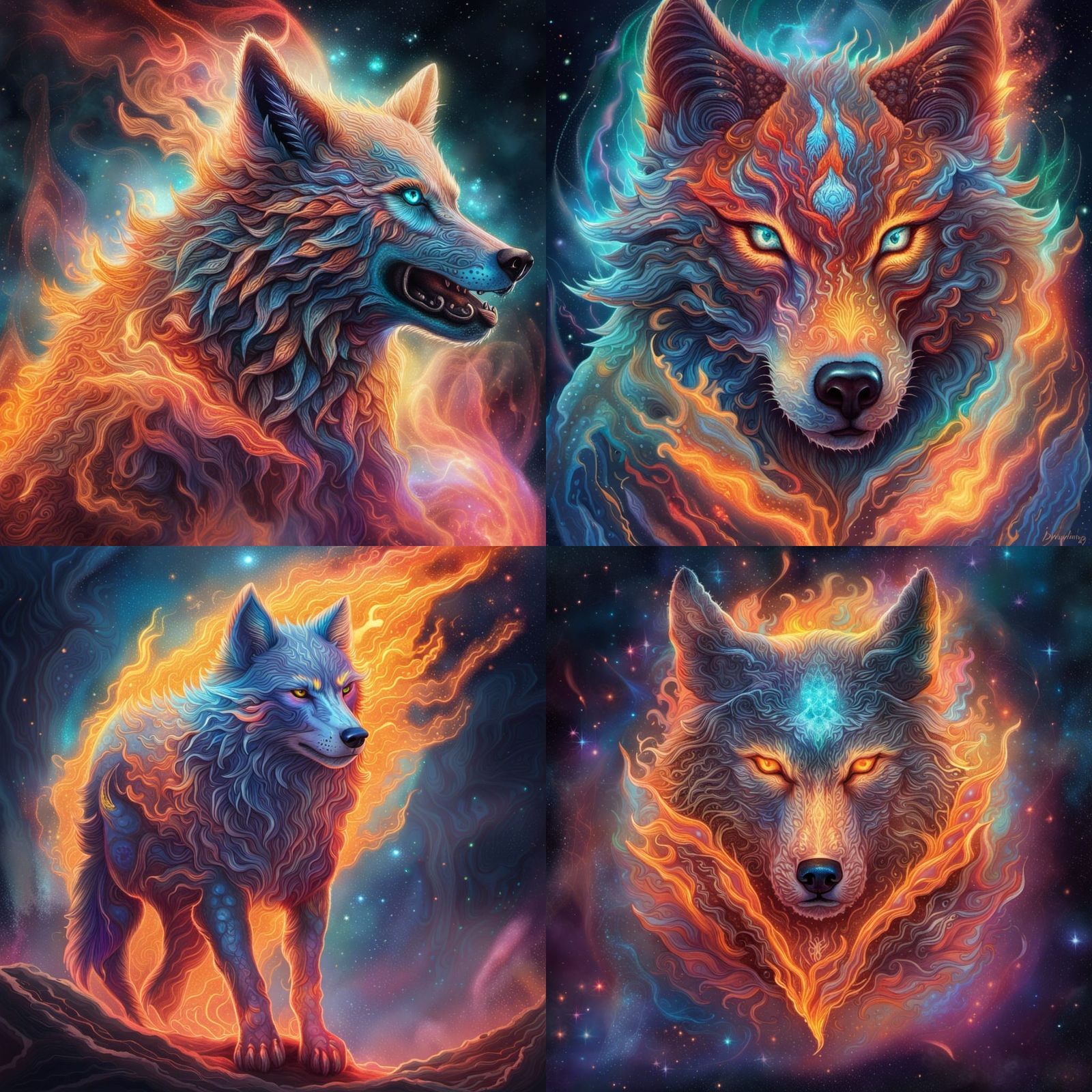 Fire Wolf collection