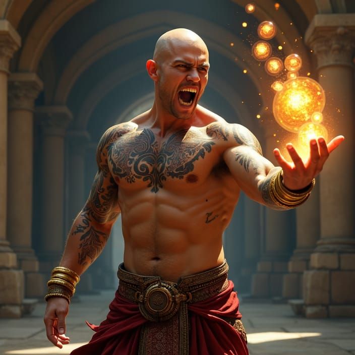 Revisualizing old work - war mage