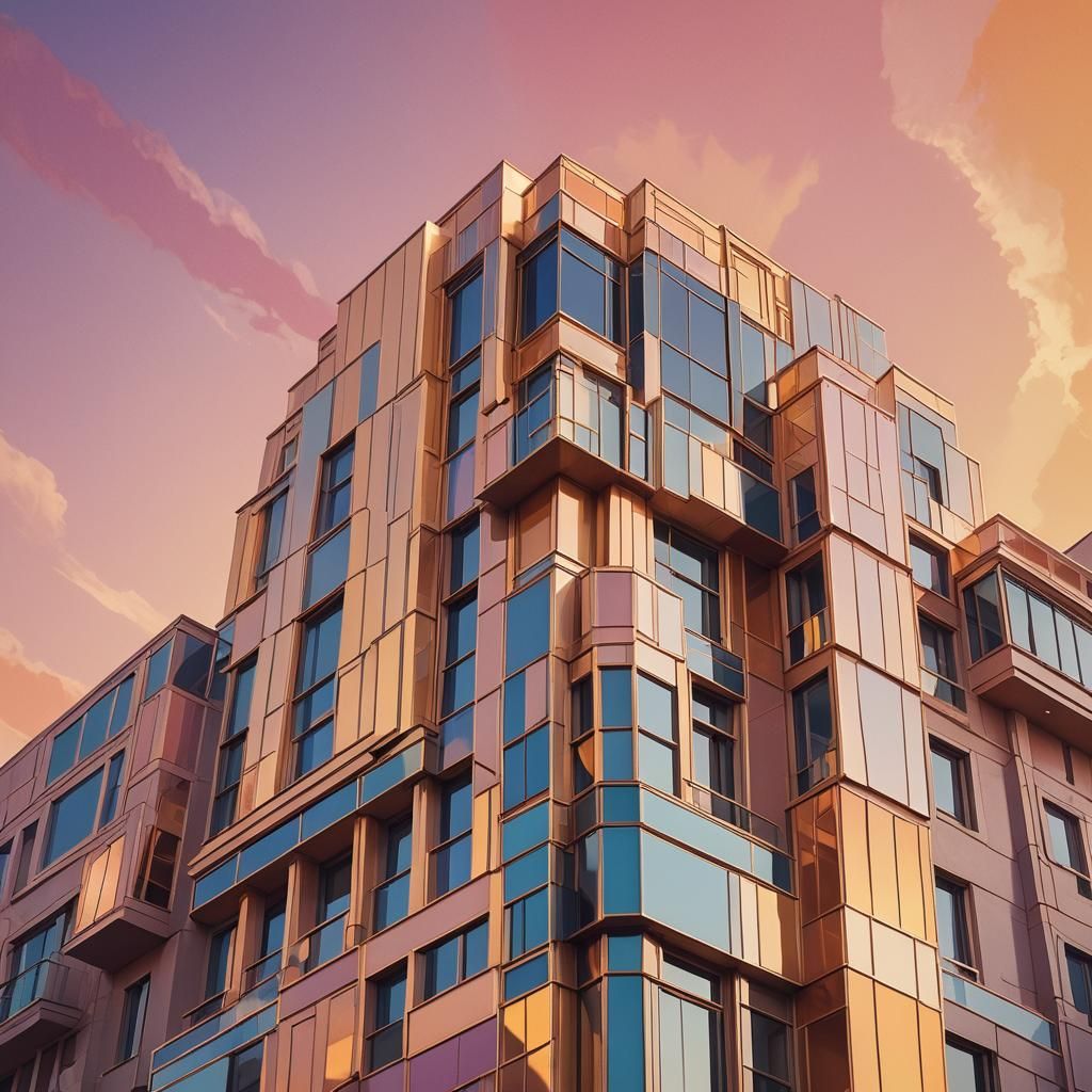 A building done in Art Deco