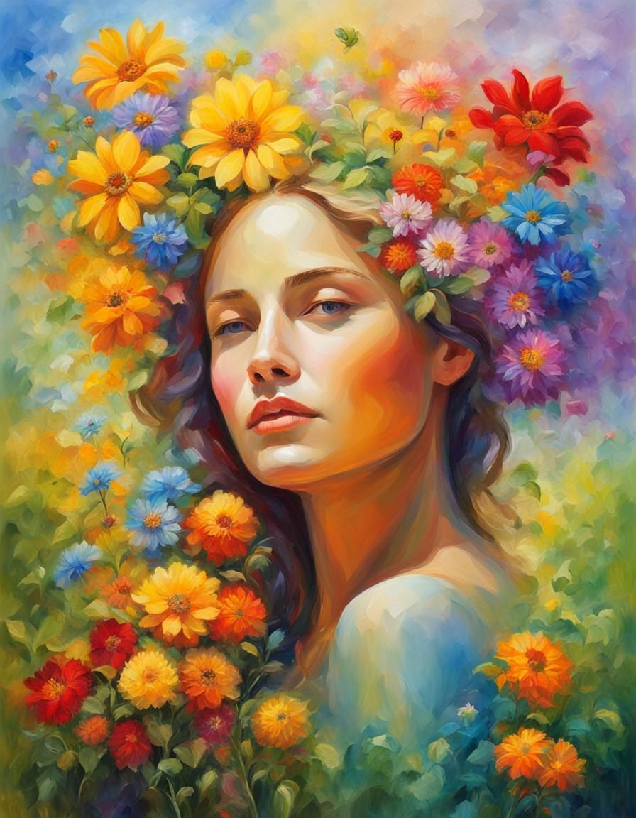 Floral portrait